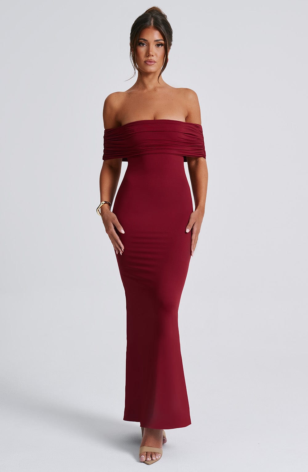 Isadora™ | Off-Shoulder Maxi Dress