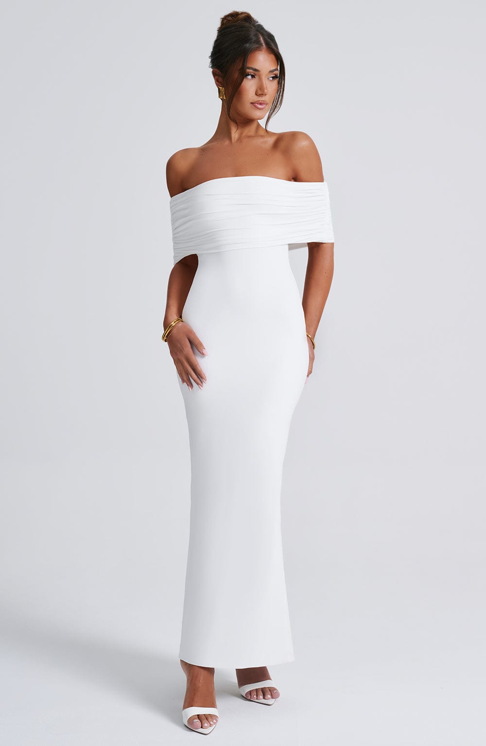 Isadora™ | Off-Shoulder Maxi Dress
