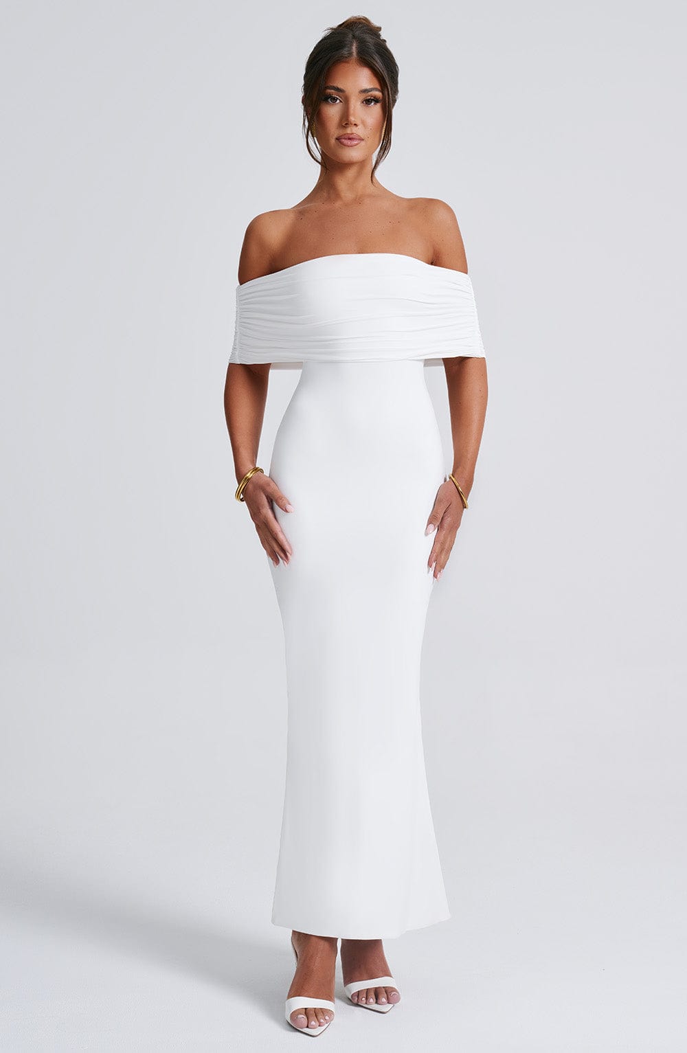 Isadora™ | Off-Shoulder Maxi Dress