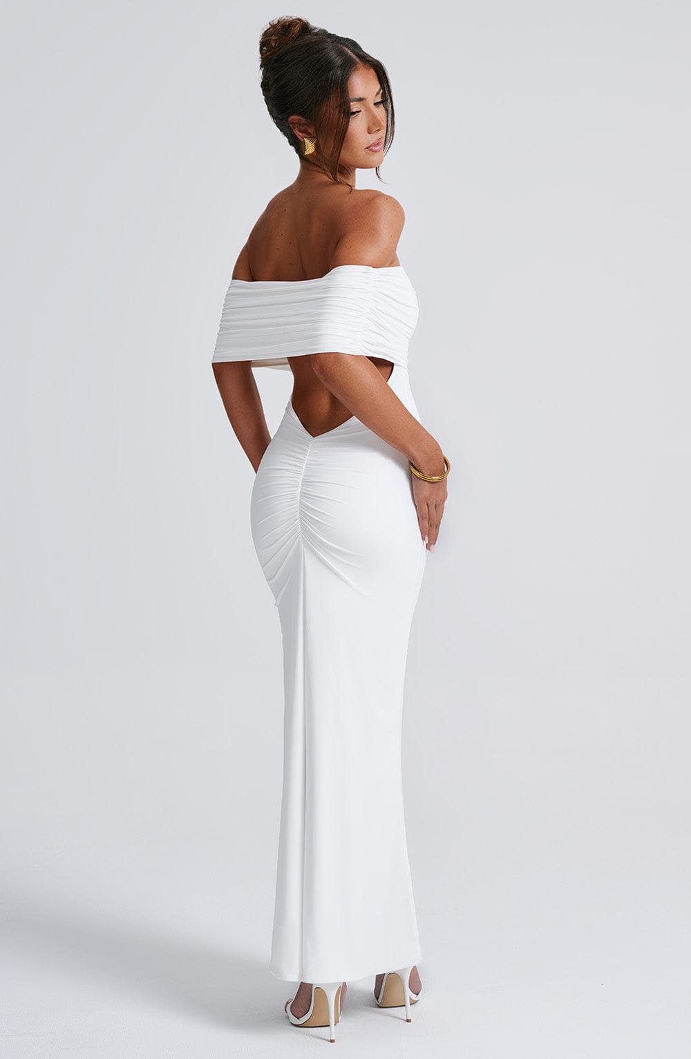 Isadora™ | Off-Shoulder Maxi Dress
