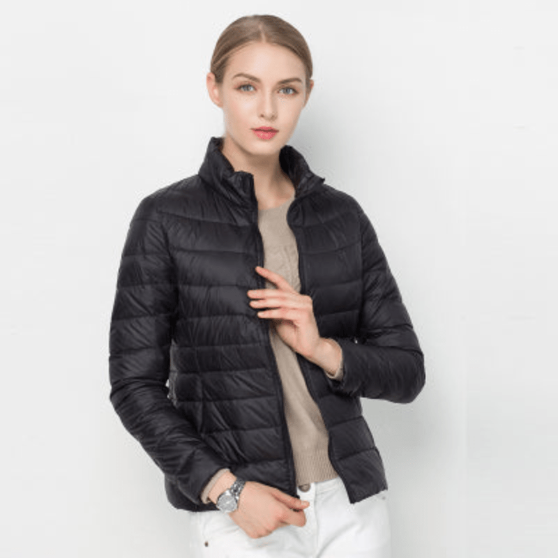 WW | Women's Jacket Elegant Lightweight Down Jacket Trendy & Comfortable