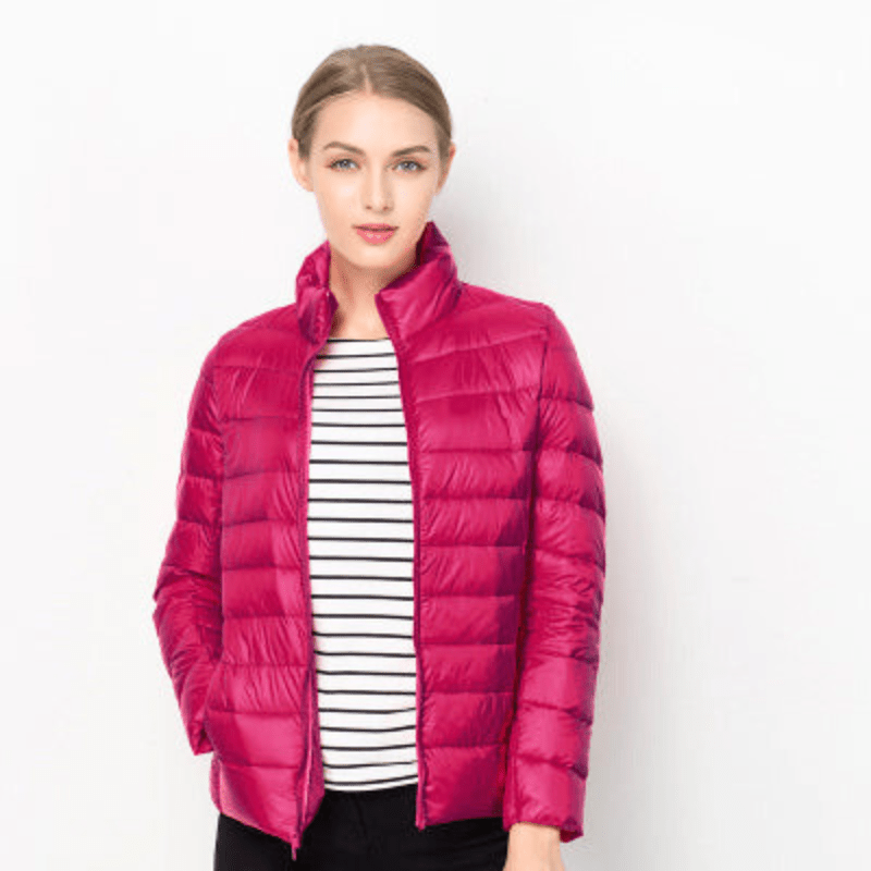 WW | Women's Jacket Elegant Lightweight Down Jacket Trendy & Comfortable