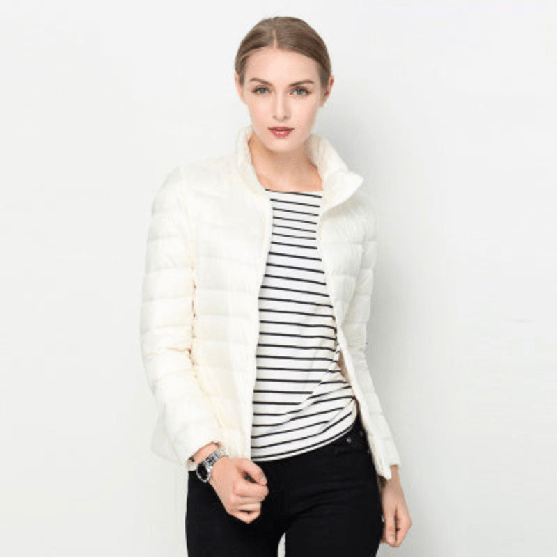 WW | Women's Jacket Elegant Lightweight Down Jacket Trendy & Comfortable