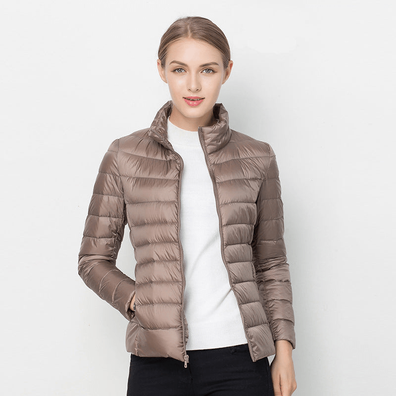 WW | Women's Jacket Elegant Lightweight Down Jacket Trendy & Comfortable