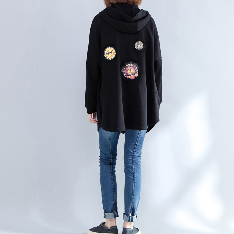 WW | Autumn Hooded Cotton Coats Plus Size Casual Zipper Cardigans Outerwear