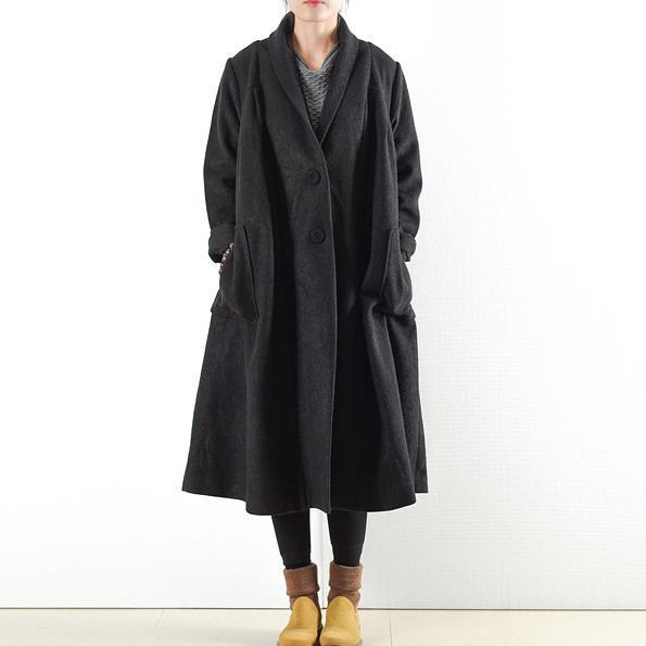 WW | warme wollene Mäntel Überbekleidung 2025 Winteroutfits oversized Jacken lang