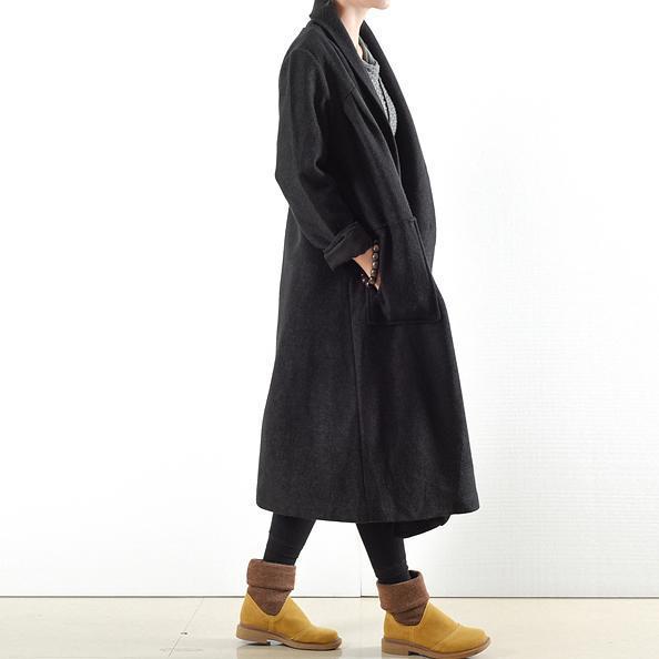 WW | warme wollene Mäntel Überbekleidung 2025 Winteroutfits oversized Jacken lang
