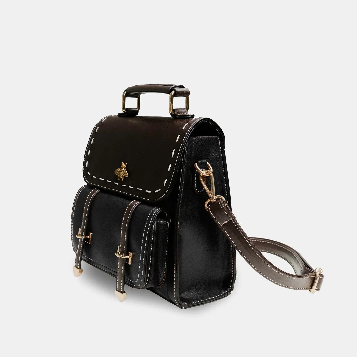 Vegan Leather Backpack