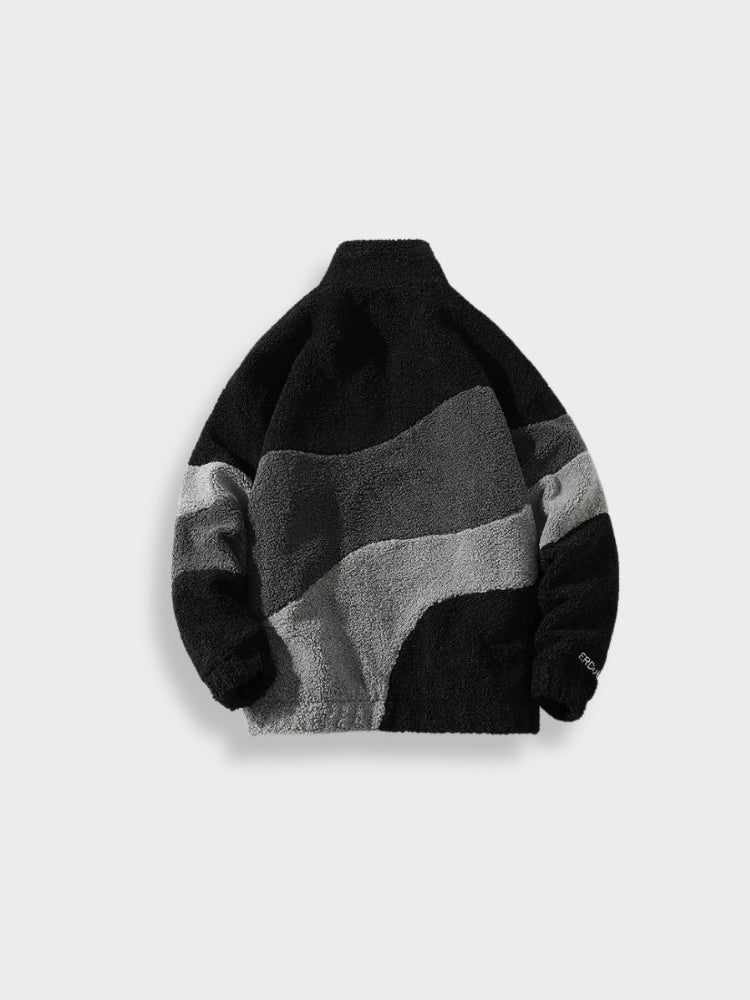 WW | Stylish warm fleece jacket for men