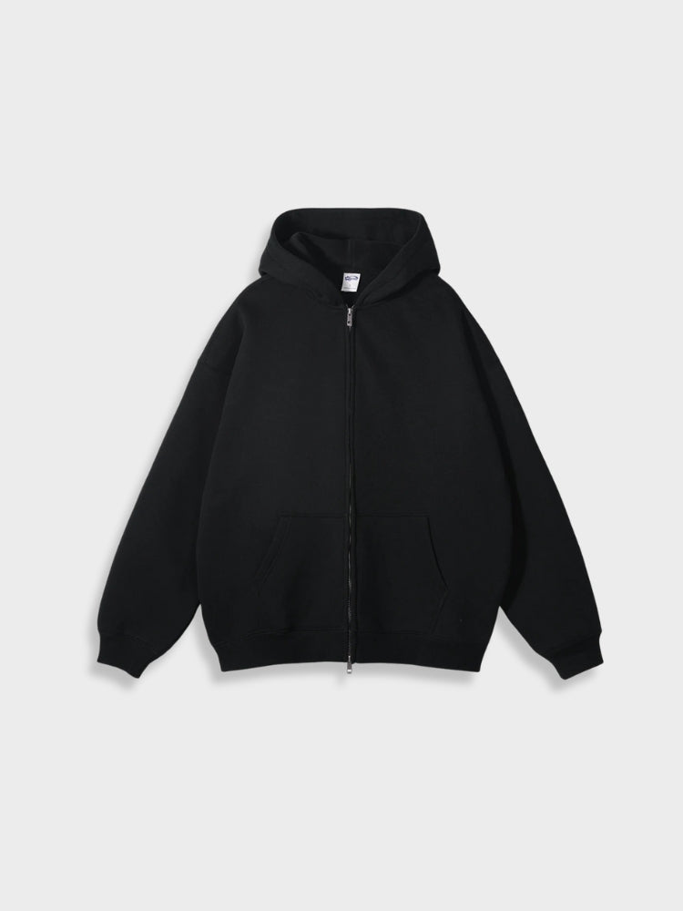 WW | High-Quality Zippered Hoodie