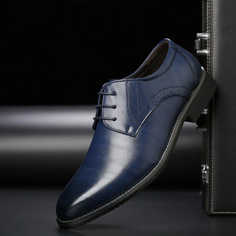 WW | Schuhe Anzugschuhe Aus Leder Klassische Passform Brogue Details Schnürung
