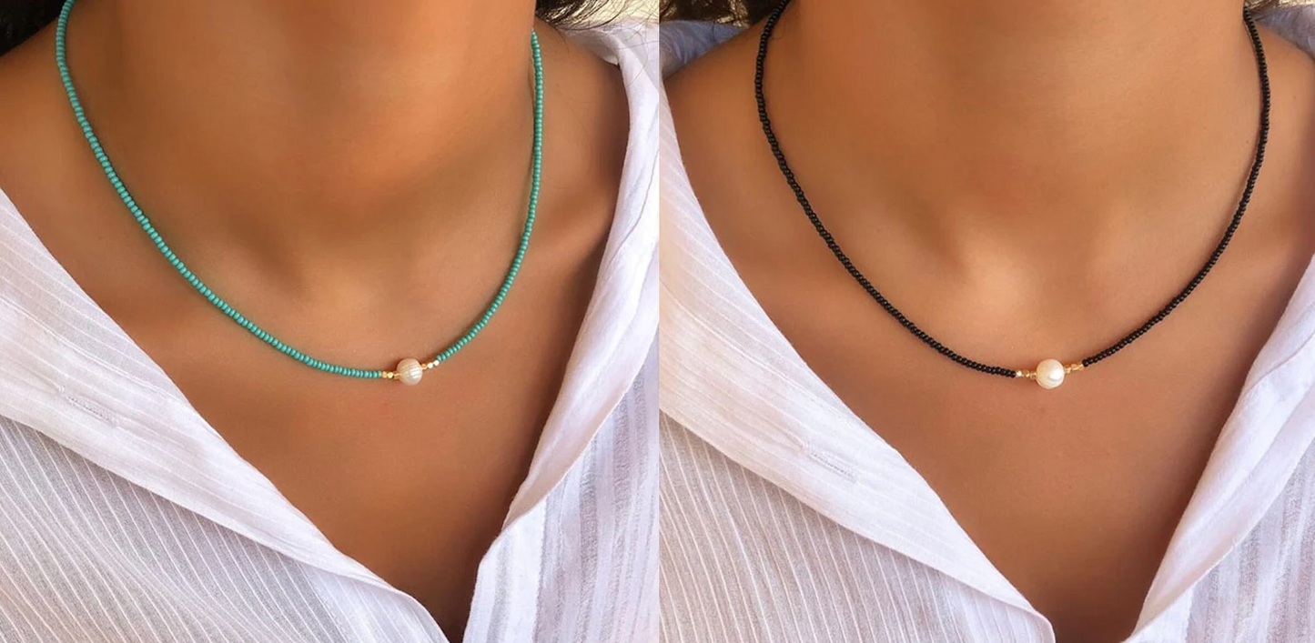 WW | Necklace With Natural Pearls