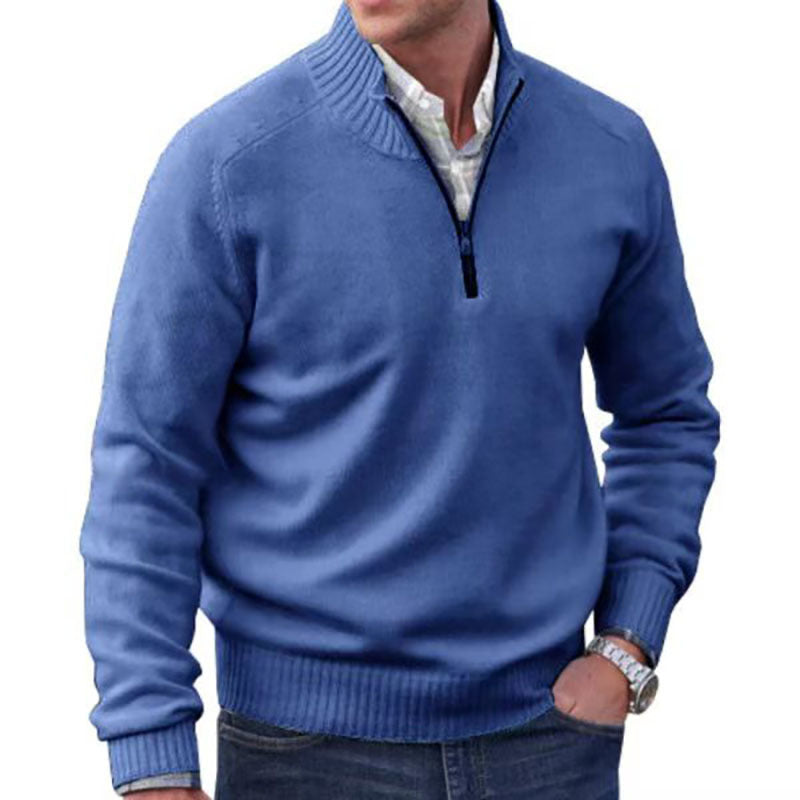 WW | Quarter-Zip Pullover Ribbed Collar