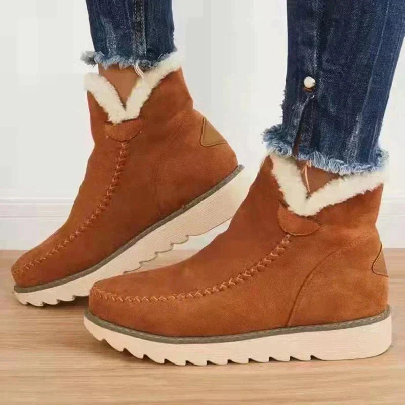 WW | Stylische und bequeme Lederboots mit warmem Innenfutter
