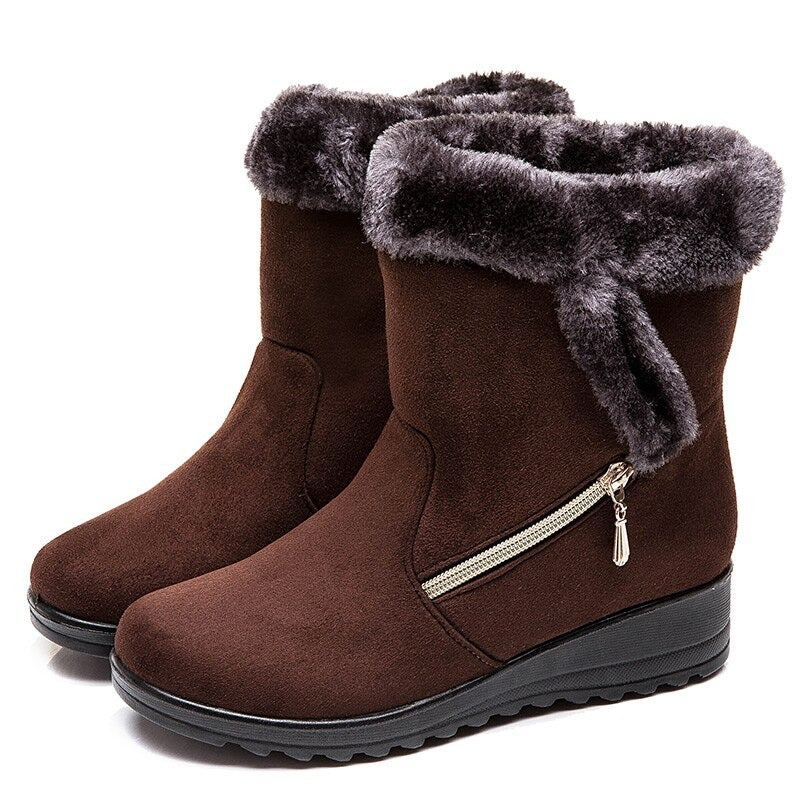 WW | Women's Winter Fur Ankle Boots Erika
