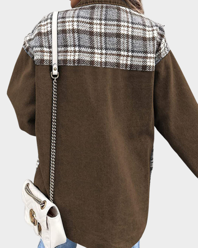 WW | Modische Weinlese Denim Damenjacke