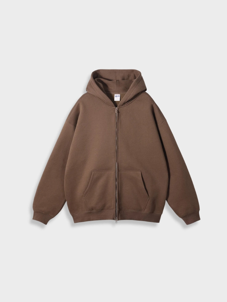 WW | High-Quality Zippered Hoodie