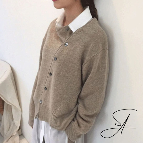 W&W | Wickel-Cardigan mit stilvollen Knopfdetails