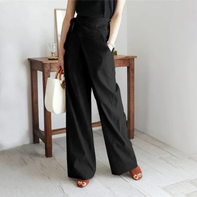 WW | Trendy Hohe Taillen Wickelhose