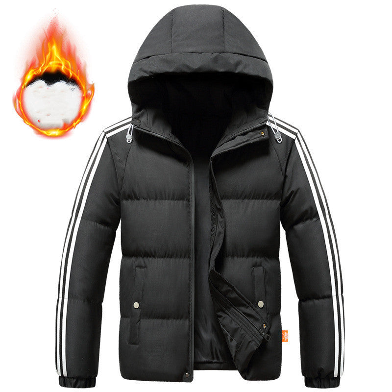 WW | Herren Kapuzen Winterjacke mit Futter