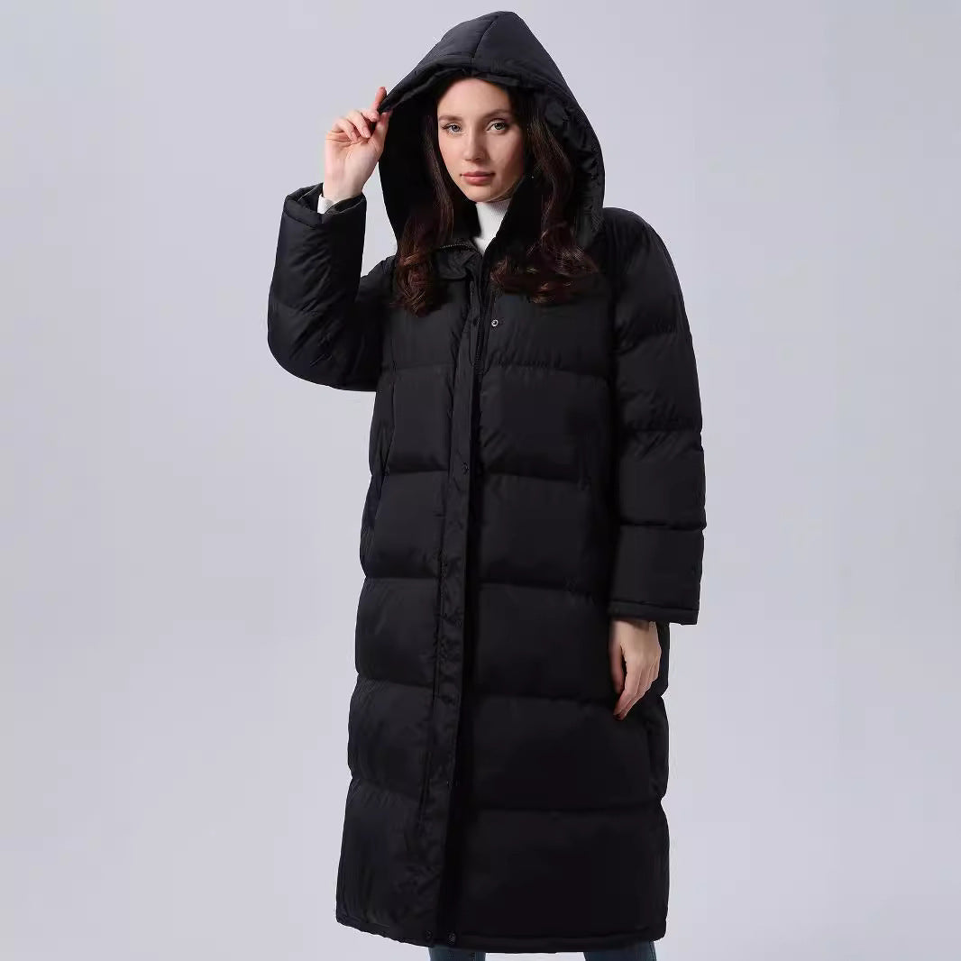 WW | Damen gefütterter langer Winterparka