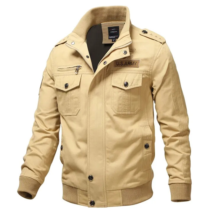 WW | Reißverschluss Brusttasche Wildlederjacke