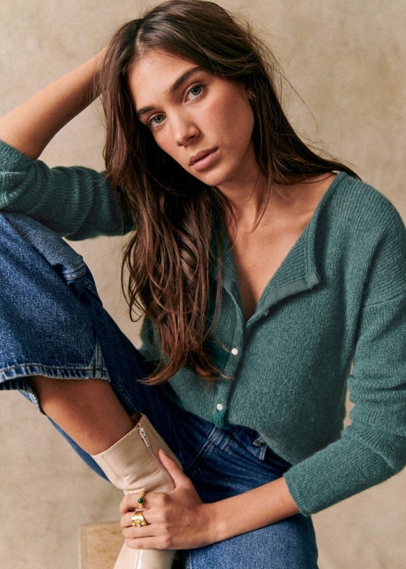 WW | Cozy chunky knit cardigan sweater