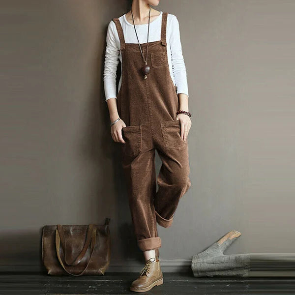 WW | Casual Corduroy Jumpsuit Design