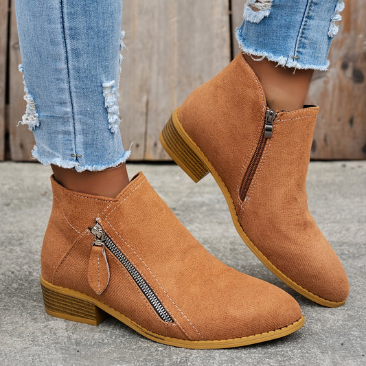 WW | Schicke Leder-Stiefeletten für den Alltagstil