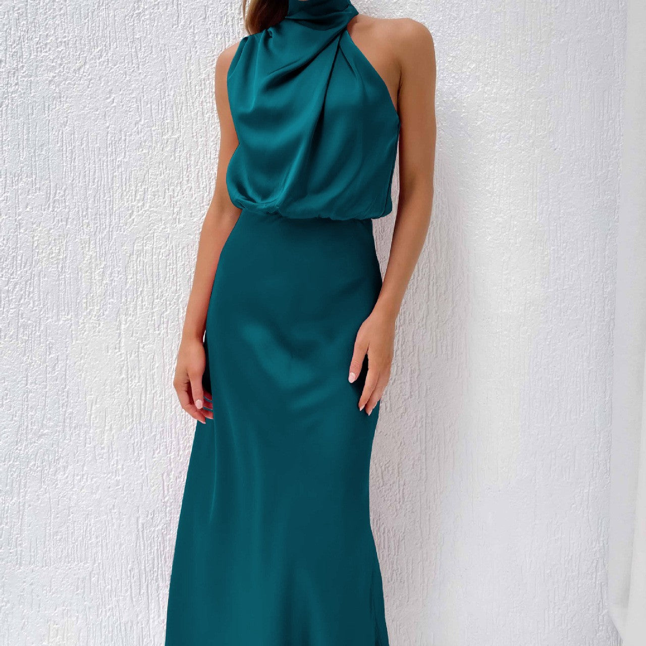 WW | Elegantes Kleid Für Damen Mit Leichtem Stoff