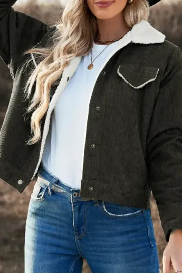 WW | Lambswool Patchwork Corduroy Jacket