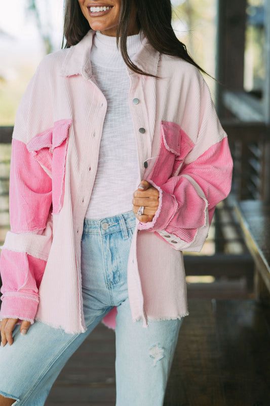 WW | Two-Tone Corduroy Jacket
