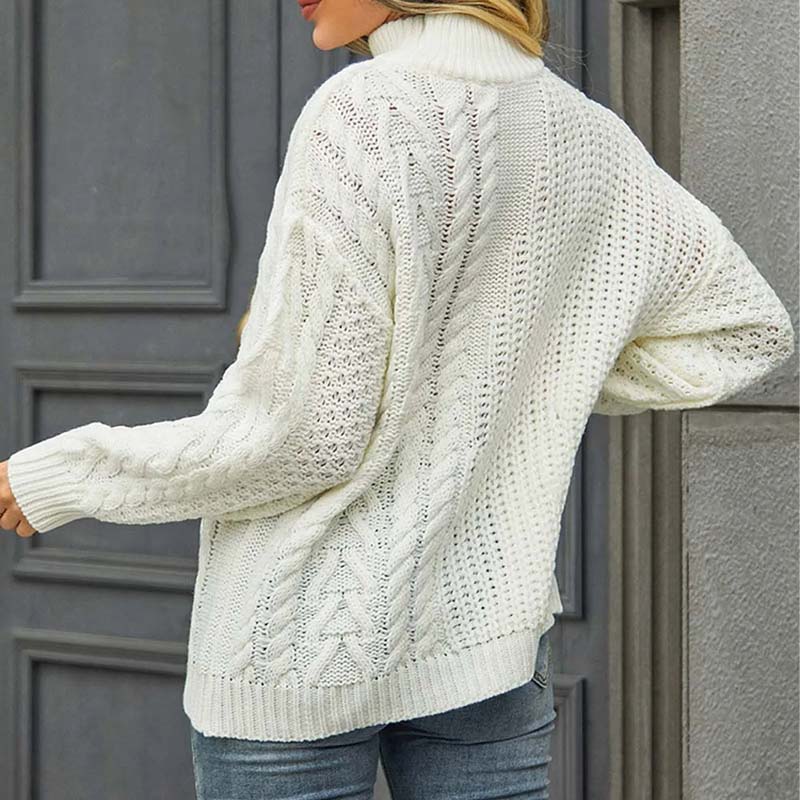 WW | Twisted Knit Sweater with a Stylish Look