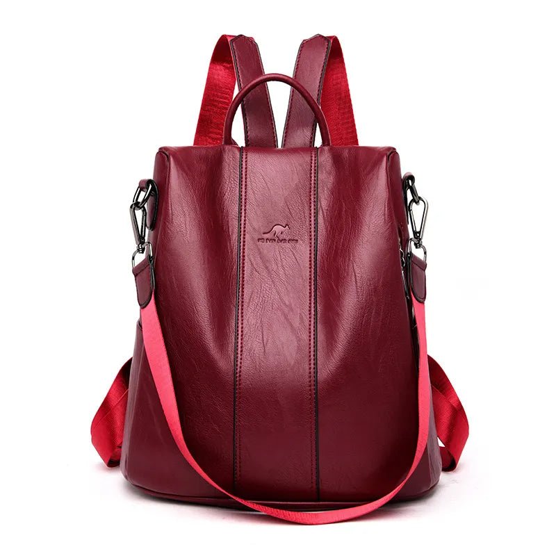 Women's Leather Backpack