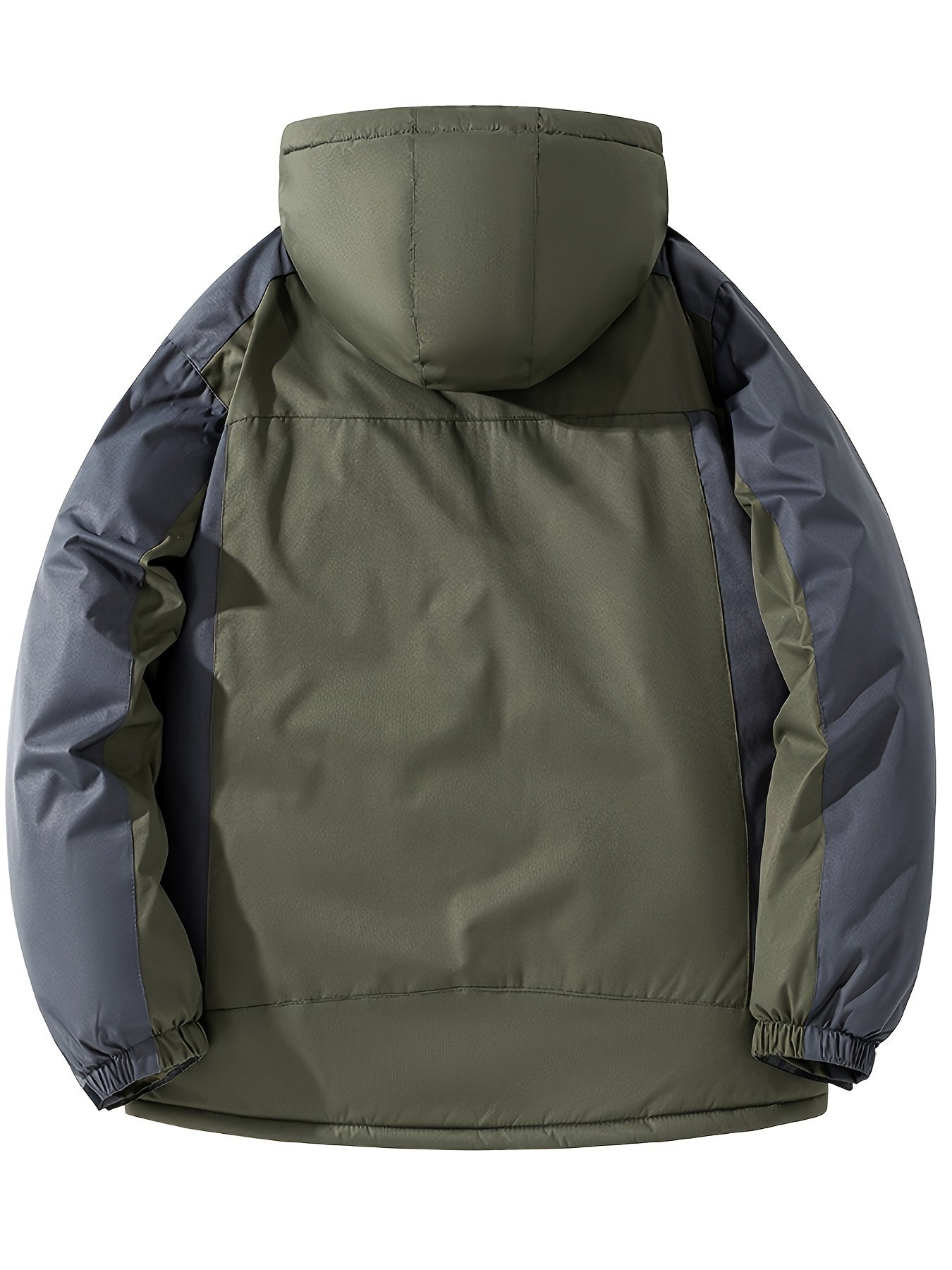 WW | Button Closure Fleece Flap Pocket Winter Jacket For Men - Perfect for Outdoor Activities