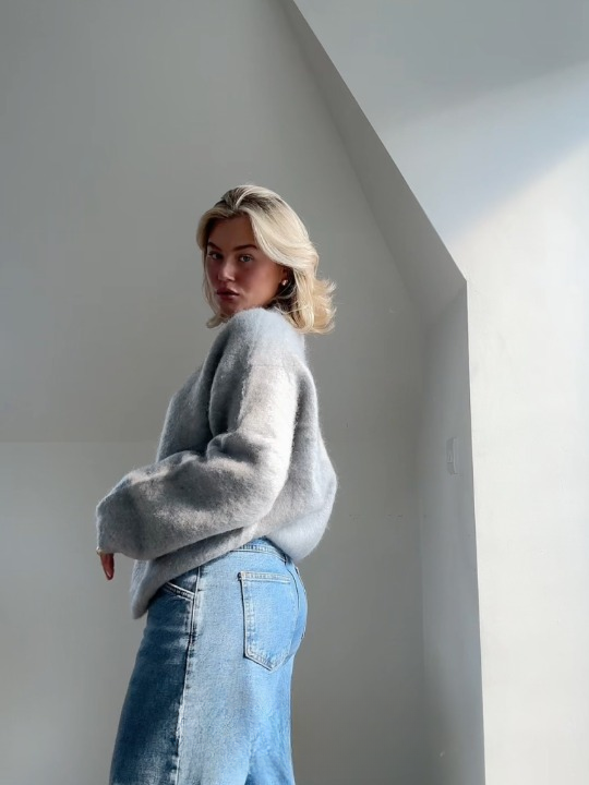WW | Cozy soft mohair knit sweater