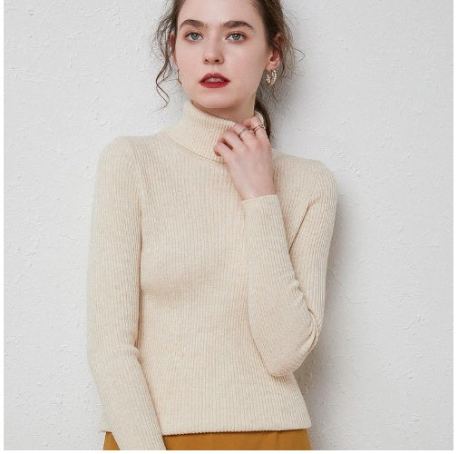 WW | Premium-Wollrollkragenpullover für Frauen