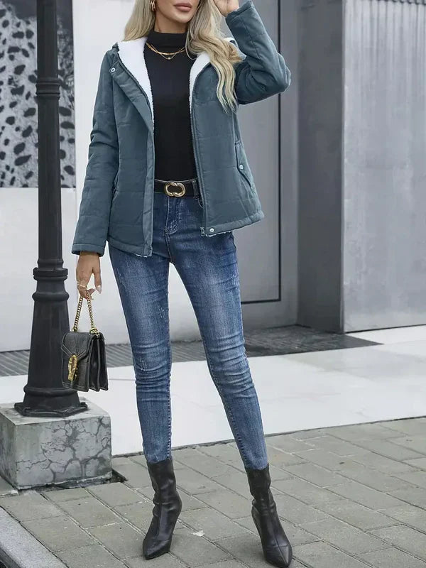 WW | Elegant Coat with Hood
