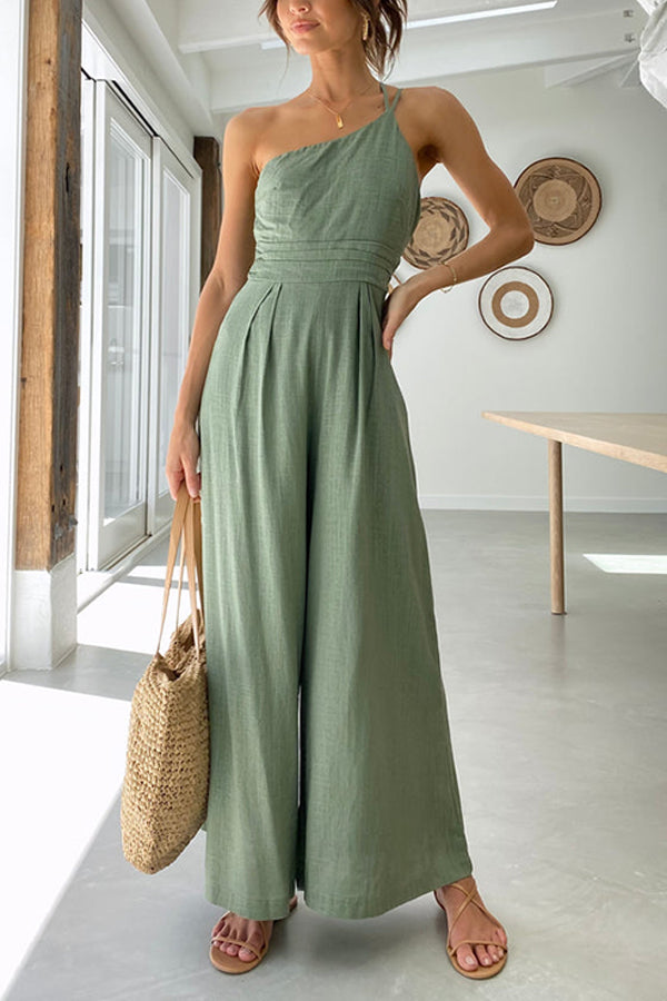 WW | One-Shoulder Jumpsuit With Style