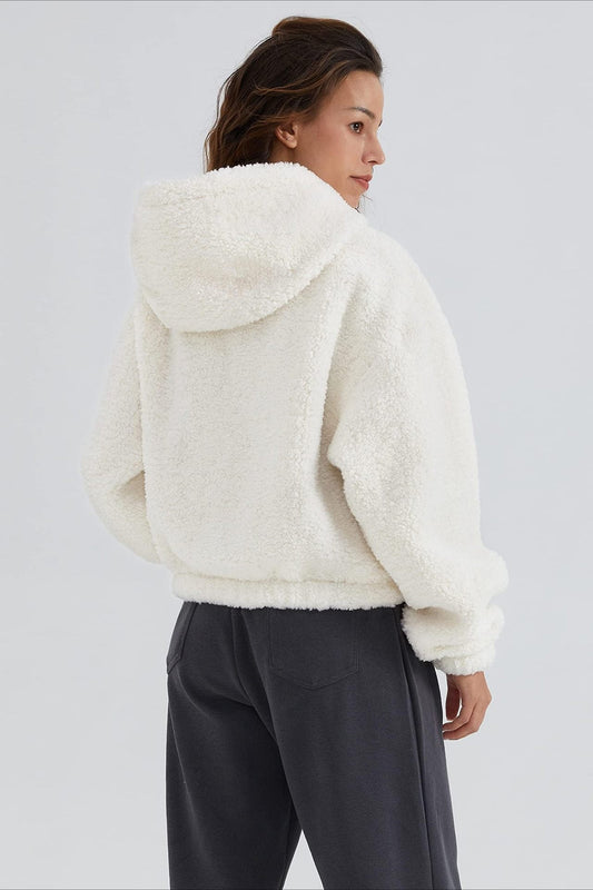 WW | Kapuze Zip Kurze Jacke