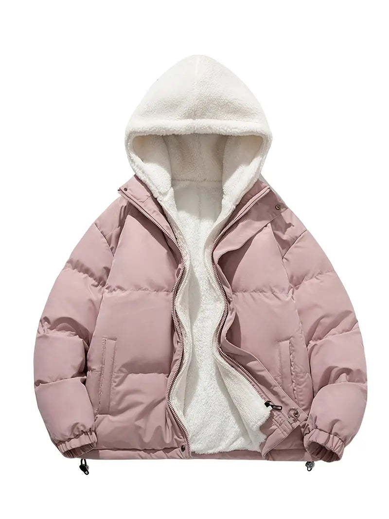 WW | Warme Winterjacke mit Kapuze und weicher Fütterung für Damen