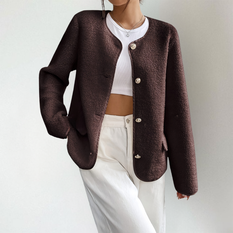 WW | Cozy knitted cardigan with open front
