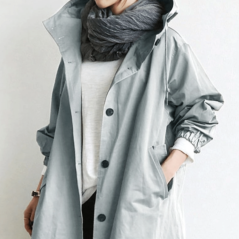 WW | Hooded Rain Jacket - Waterproof - Oversized Windbreaker