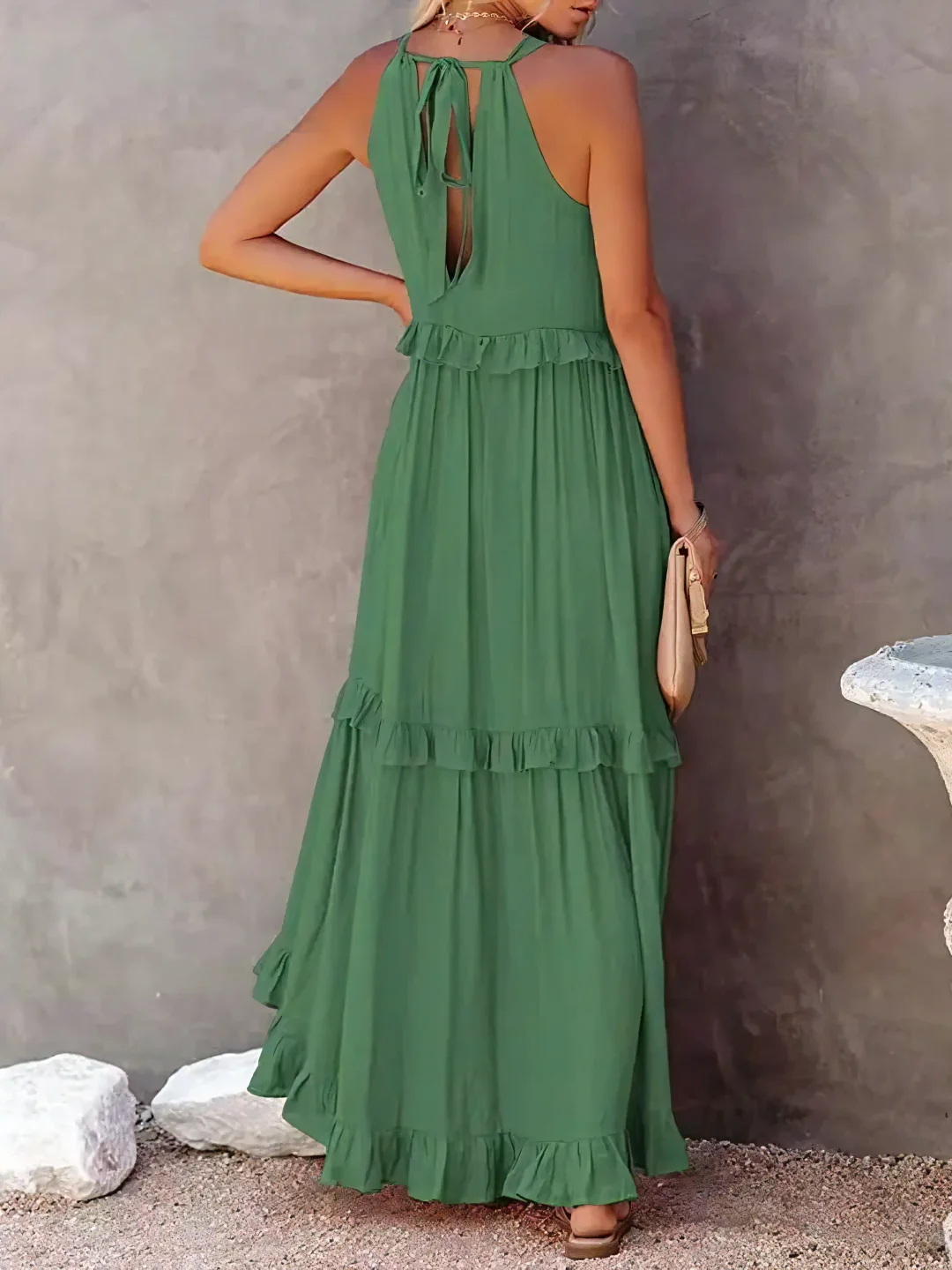 Vesa™ | Flowing Ruffled Dress