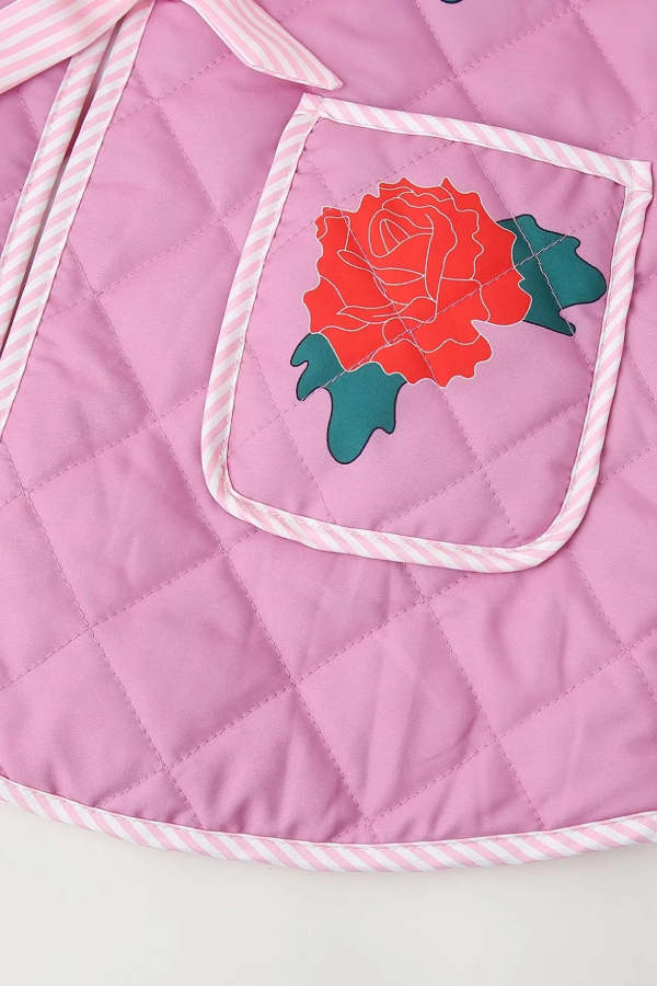 WW | Print Schleife Steppjacke