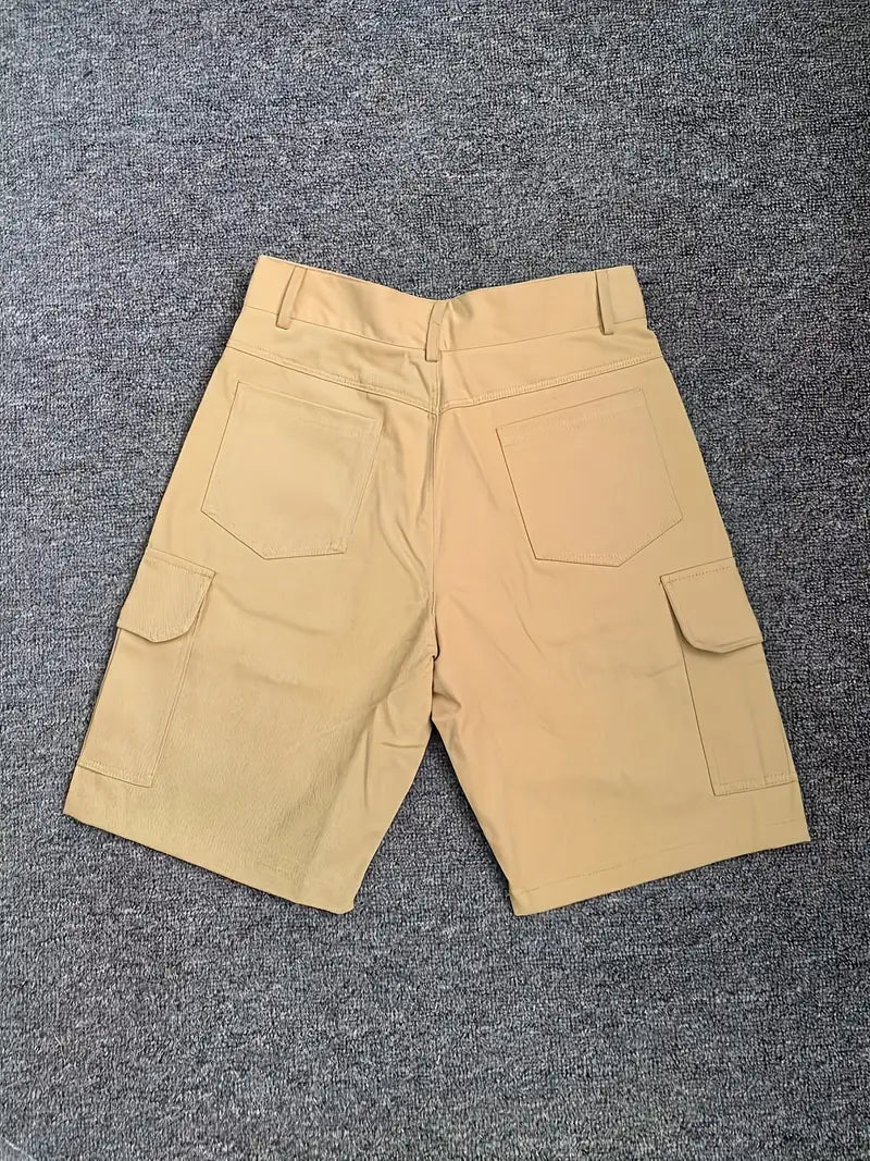 Noel Men's Cargo Shorts - Beige