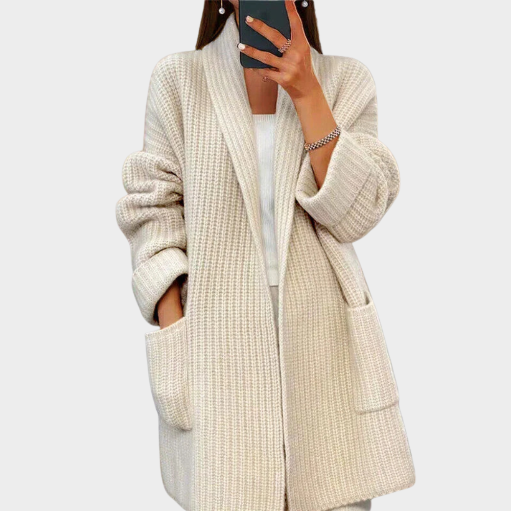 WW | Cozy knitted wool cardigan sweater