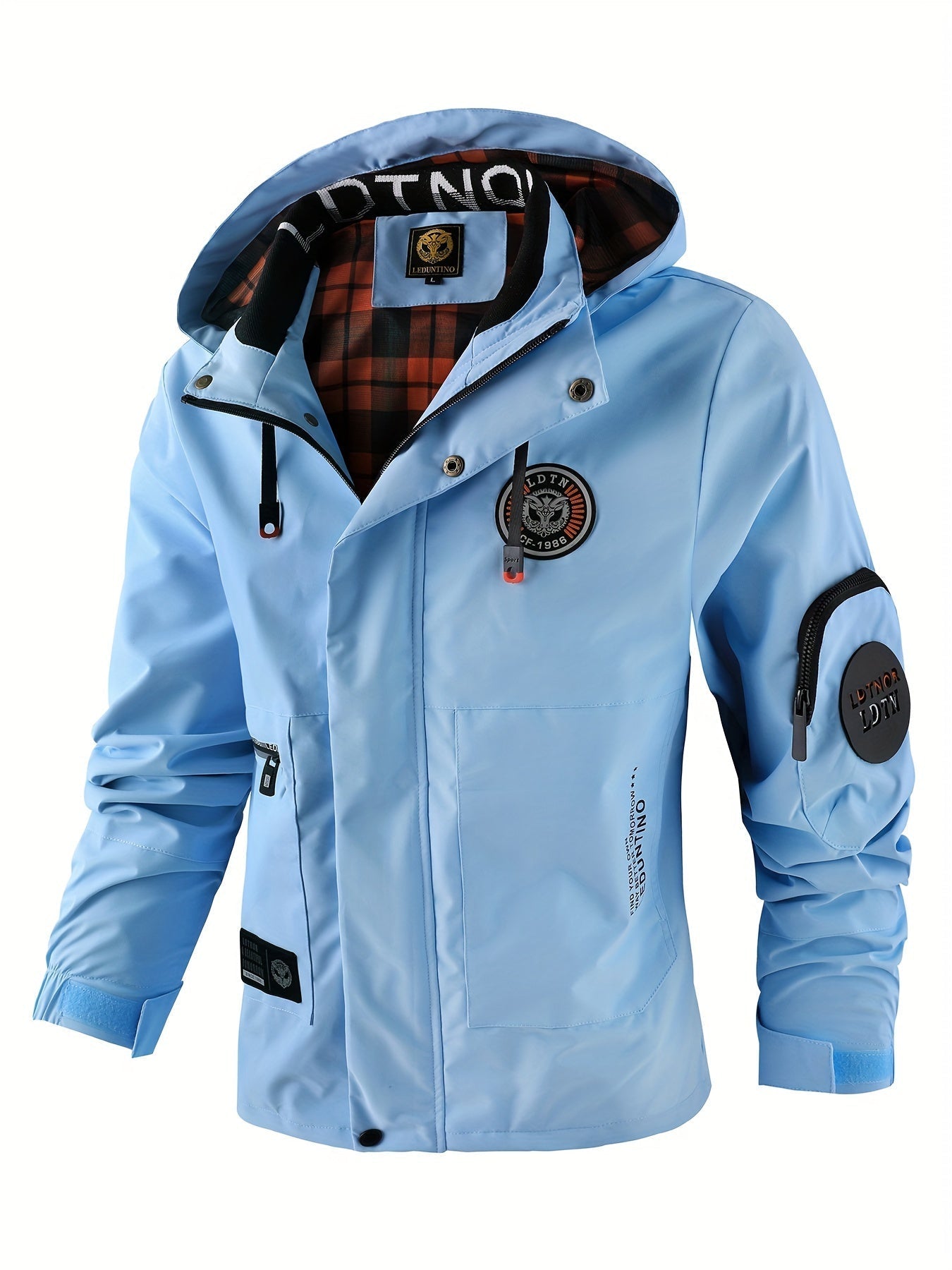 WW | Thick Long Sleeve Lapel Collar Winter Jacket for Men - Perfect for Outdoor Activities