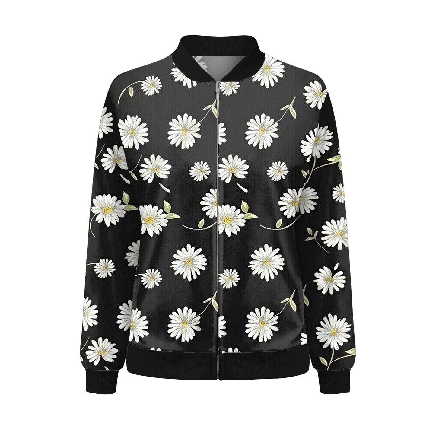 WW | Women's Summer Jacket with Fine Floral Pattern