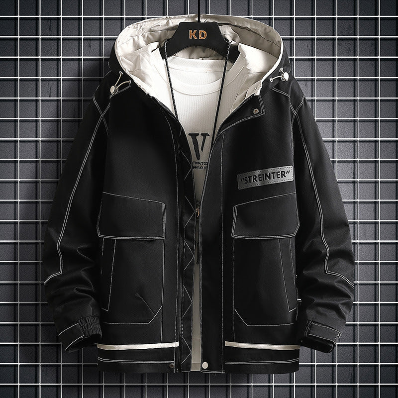 WW | Stylish Men's Hooded Jacket